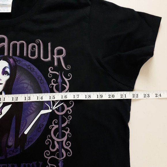 Port & Company Mon Amour The Adams Family Graphic T-shirt - Picture 5 of 13